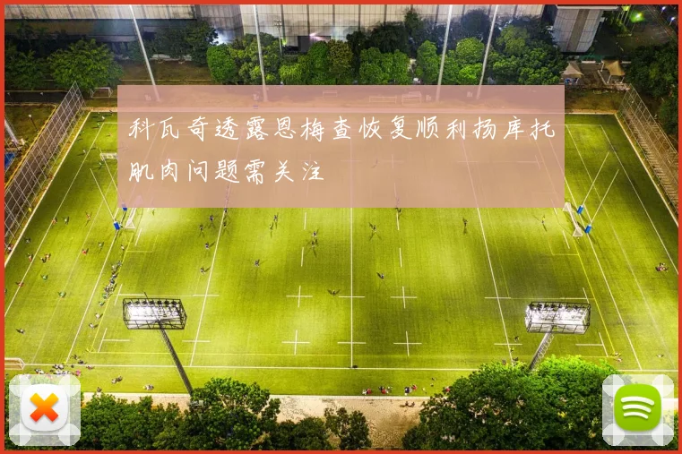 科瓦奇透露恩梅查恢复顺利扬库托肌肉问题需关注